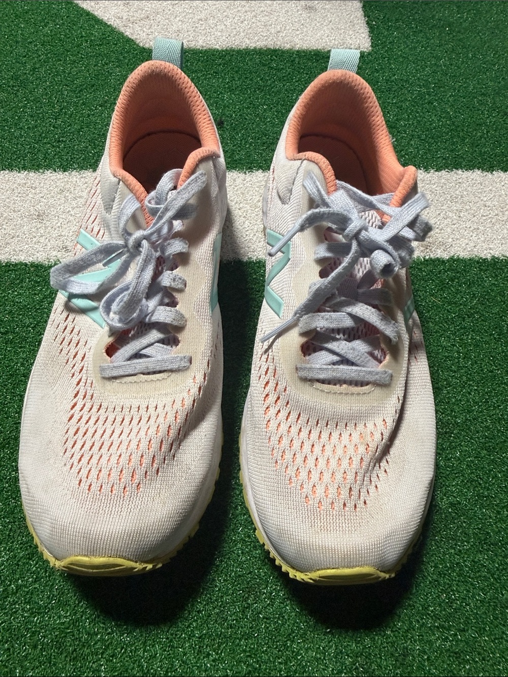 New balance Light Pink & Mint Women's Running Sneakers